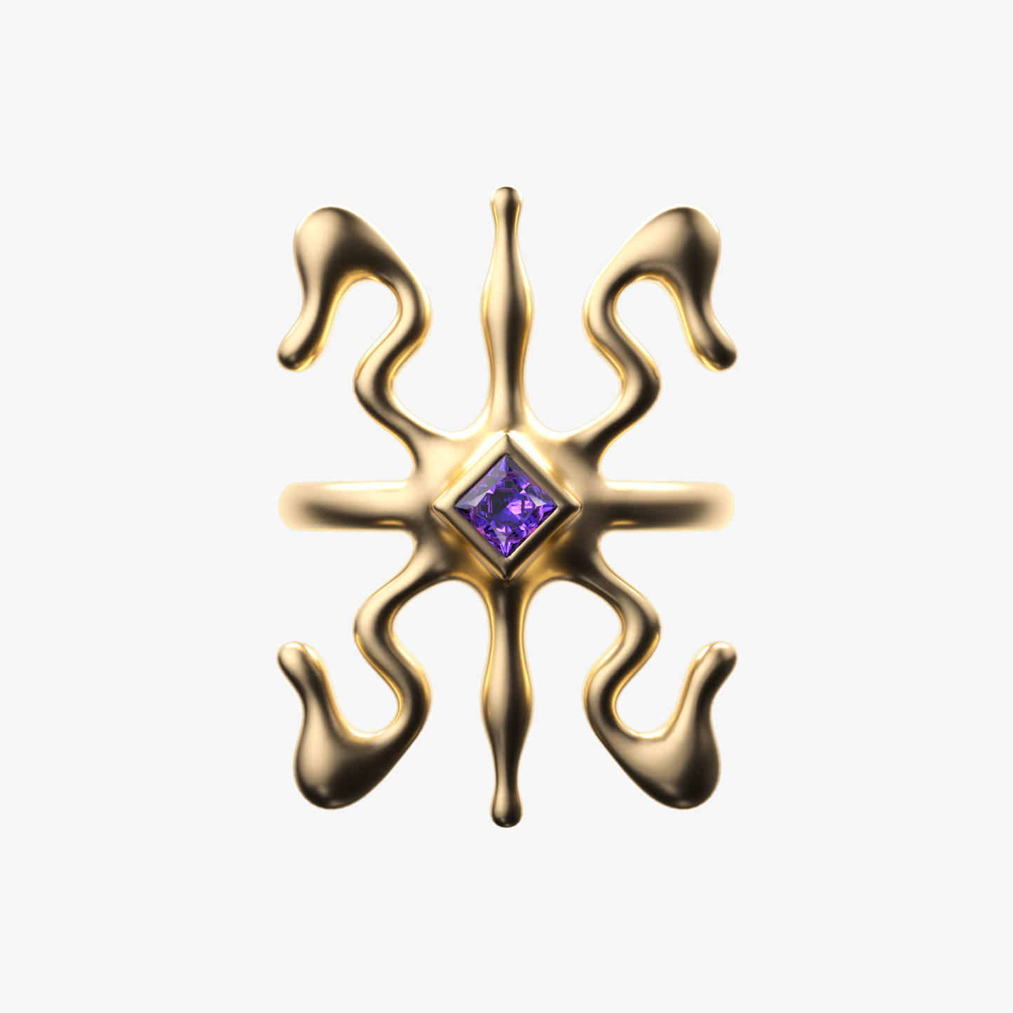 Thorne of Liberty - Gold Semiotic Ring