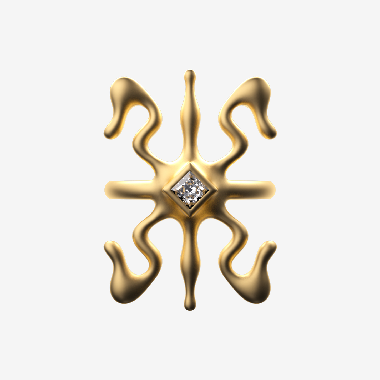 Thorne of Liberty - Gold Semiotic Ring