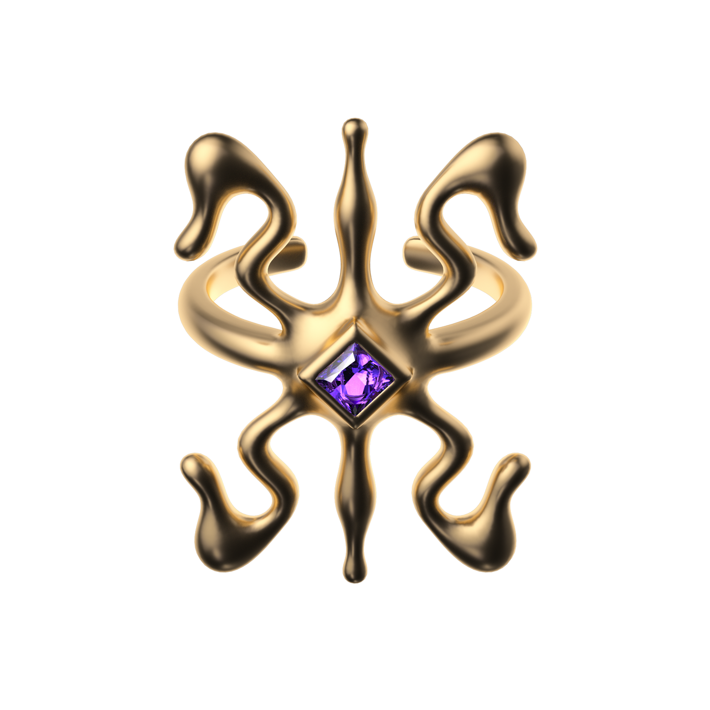 Thorne of Liberty - Gold Semiotic Ring